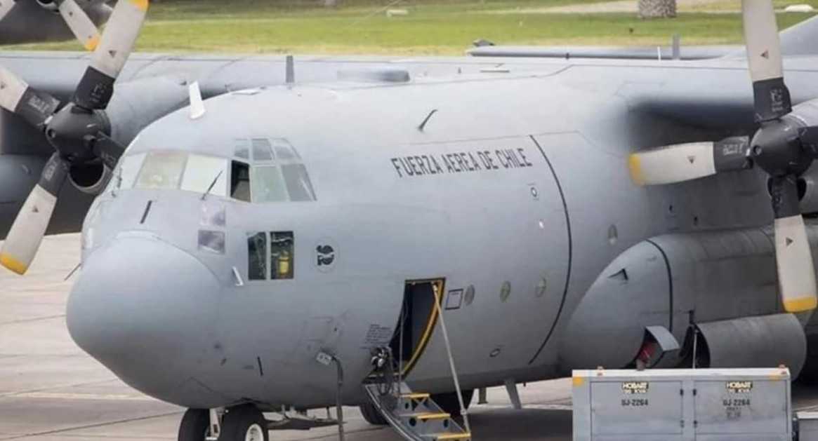 Avión desaparecido de la Fuerza Aérea de Chile