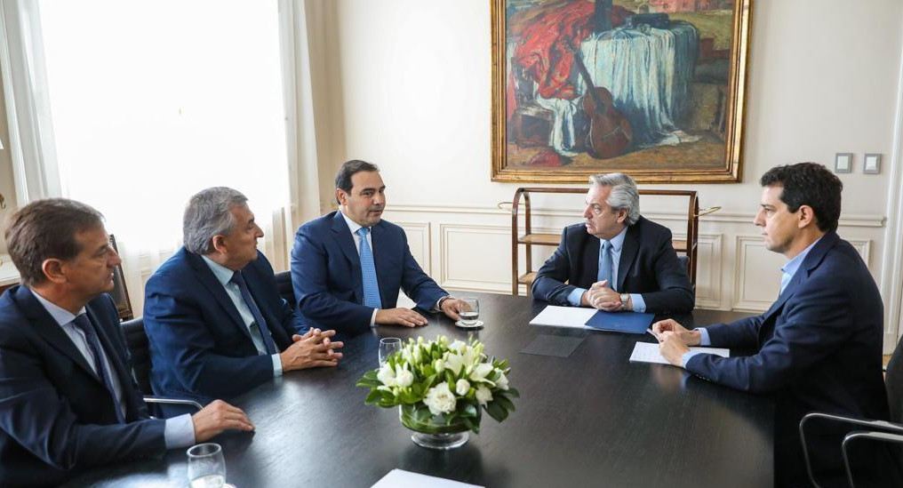 Alberto Fernández recibió a los gobernadores radicales Morales, Suárez y Valdés, Frente de Todos