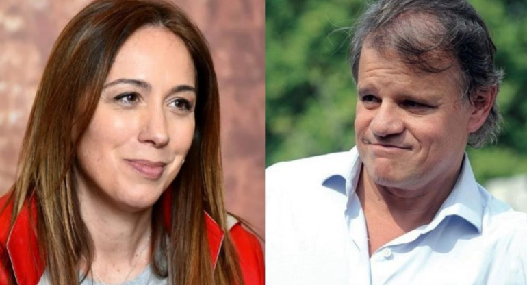 María Eugenia Vidal y Quique Sacco