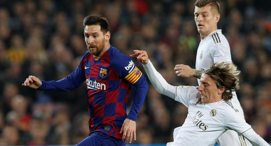 Barcelona vs Real Madrid, La Liga, España, REUTERS