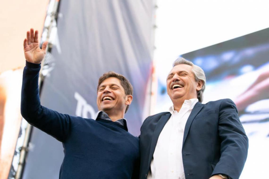 Axel Kicillof y Alberto Fernández