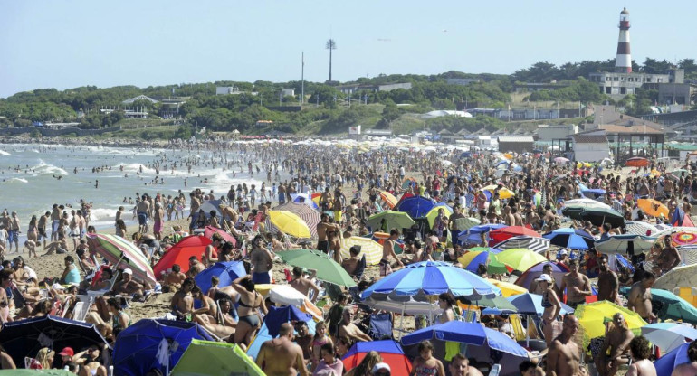 Mar del Plata, temporada de verano, NA