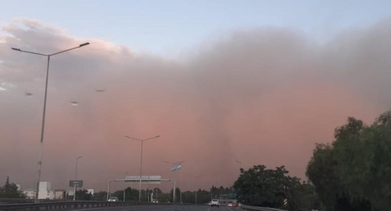 Tormenta en Mendoza, temporal