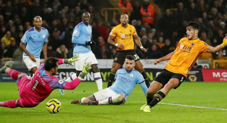 Premier League, Wolverhampton vs. Manchester City, REUTERS