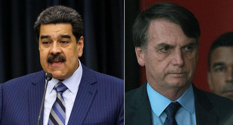 Nicolás Maduro y Jair Bolsonaro