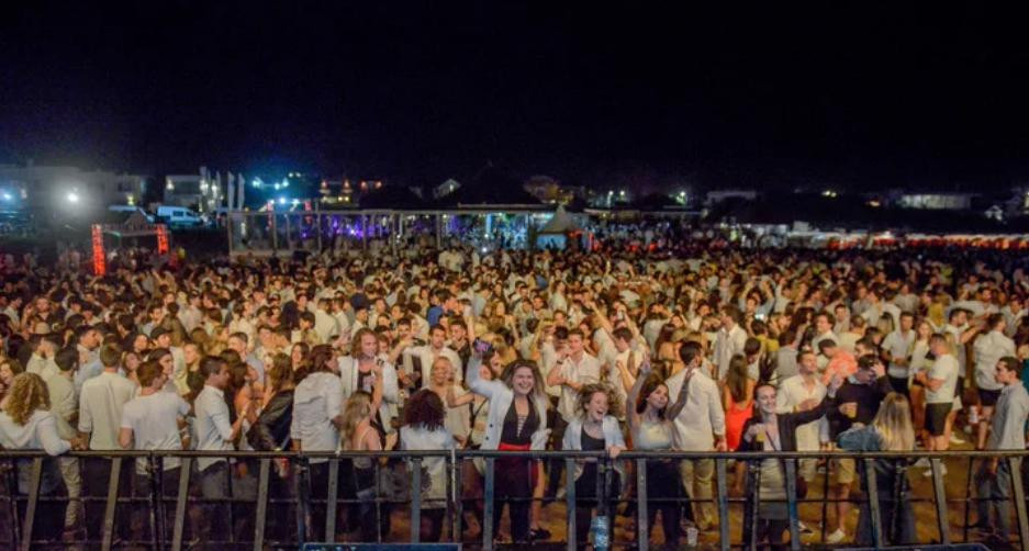 Fiesta de fin de año en Punta del Este