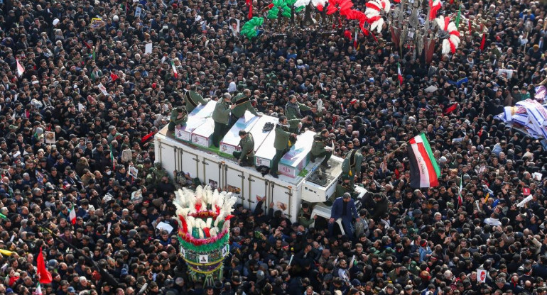 Funeral de Qasem Soleimani, REUTERS