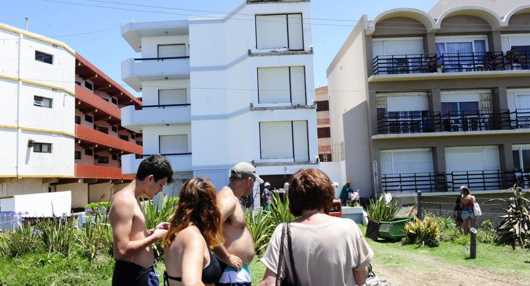 Caída de balcón en Villa Gesell