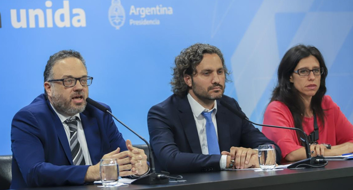 Gobierno presentando el nuevo programa de Precios Cuidados, NA