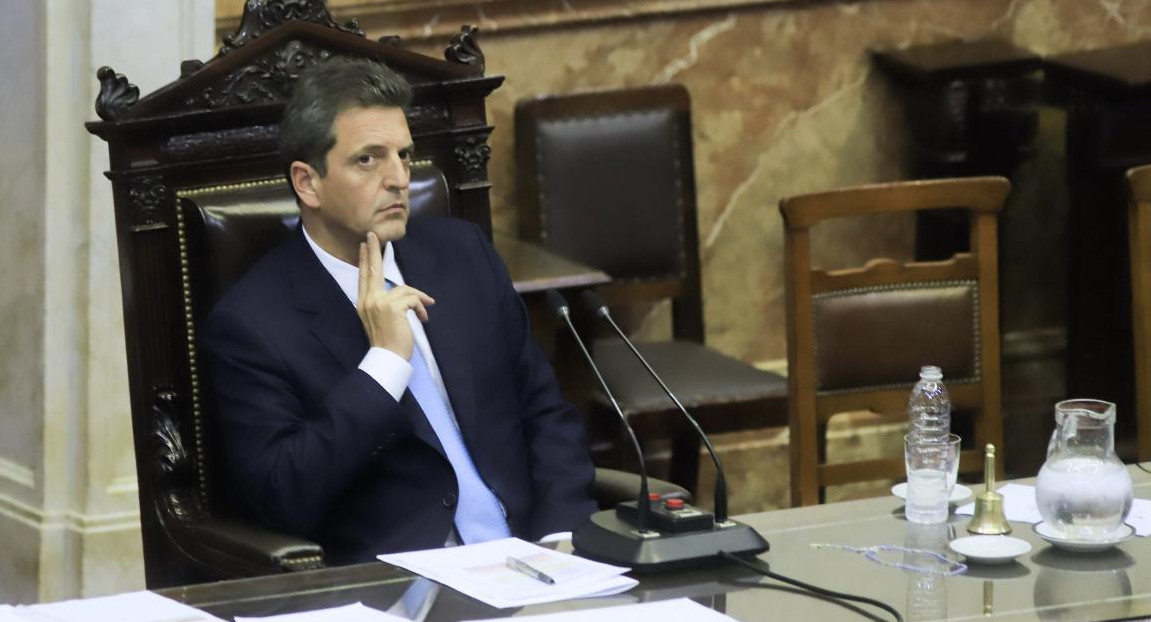 Sergio Massa, presidente de la Cámara de Diputados, Agencia NA