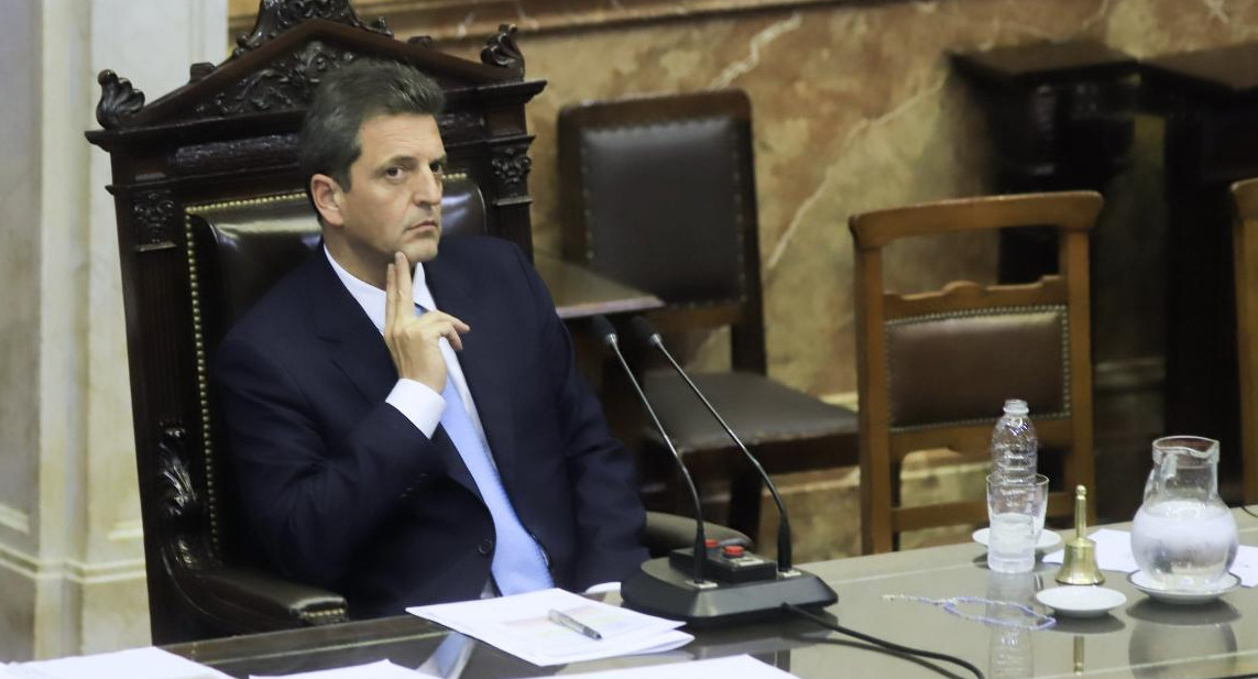 Sergio Massa, presidente de la Cámara de Diputados, Agencia NA