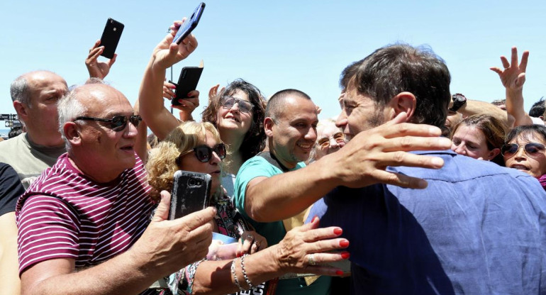 Kicillof, dio por iniciada la temporada 2020 en Mar del Plata, NA