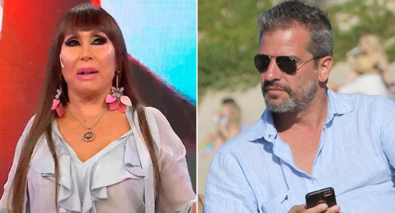 Moria Casán y Patricio Gimenez