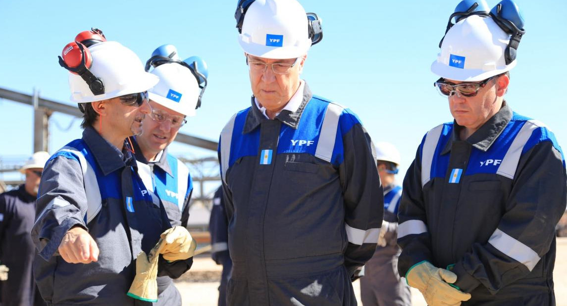 Guillermo Nielsen, presidente de YPF en Vaca Muerta