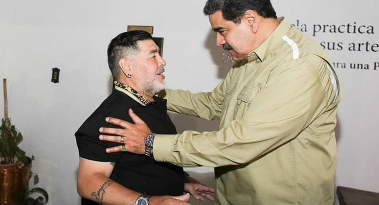 Maradona y Maduro