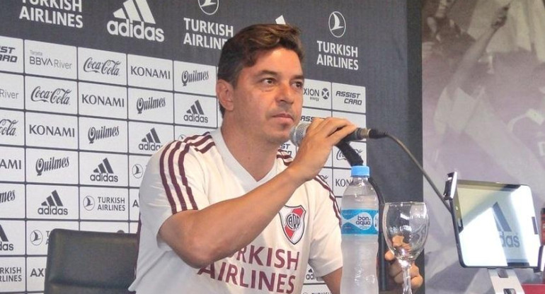 Conferencia de prensa de Marcelo Gallardo