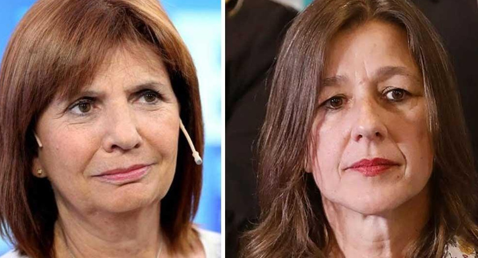 Patricia Bullrich y Sabina Frederic