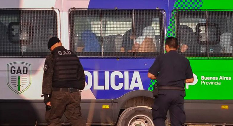 Detenidos en Villa Gesell