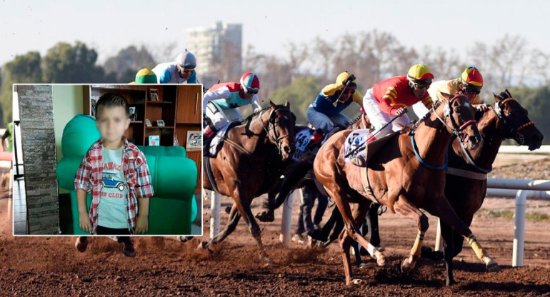 Zair Aguirre, niño que murió tras ser embestido por un caballo de carrera