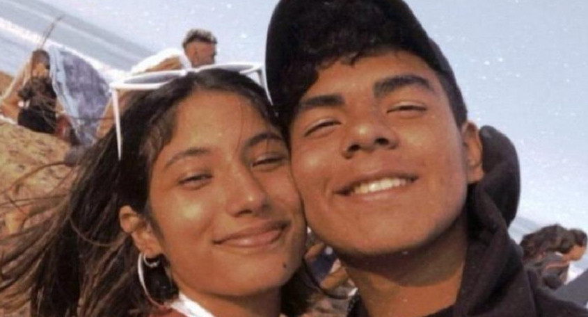 Fernando Báez Sosa y su novia