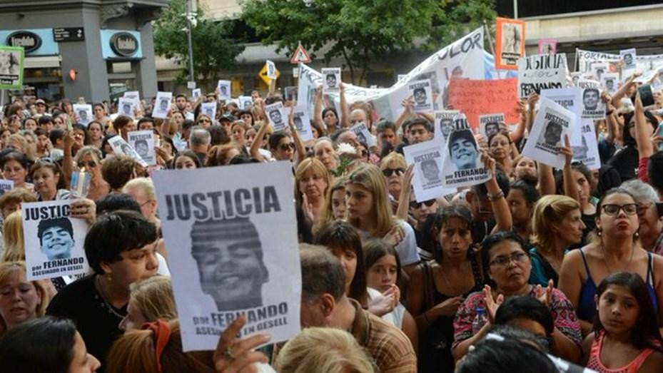 Marcha de justicia por Fernando Báez Sosa