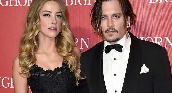 Johnny Depp y Amber Heard