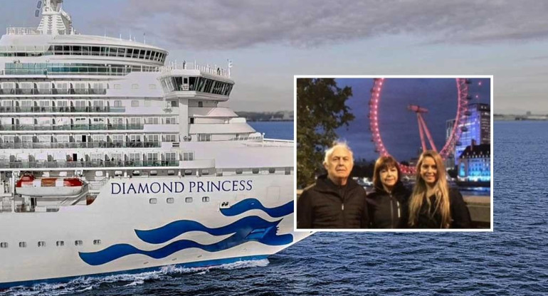 Coronavirus, Diamond Princess, pasajero argentino infectado en crucero a Japón, Diario 26