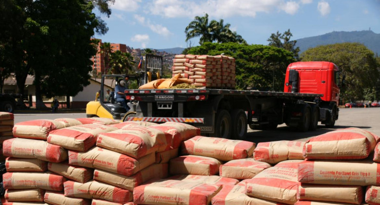 Venta de cemento, caída en enero