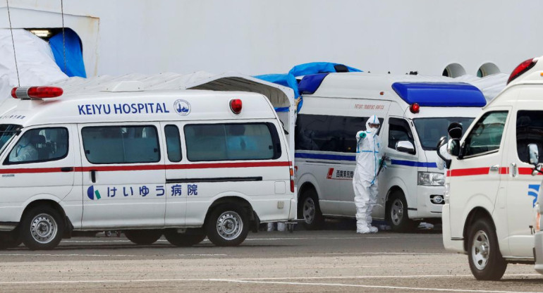 Coronavirus, crucero en Japón, epidemia, Reuters