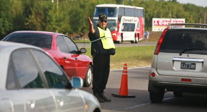 Controles en rutas, NA