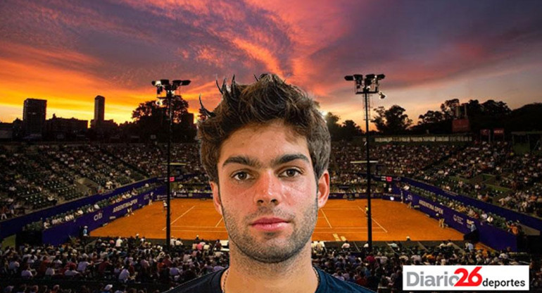 ATP Buenos Aires 2020, Facundo Díaz Acosta, tenis, Diario 26	