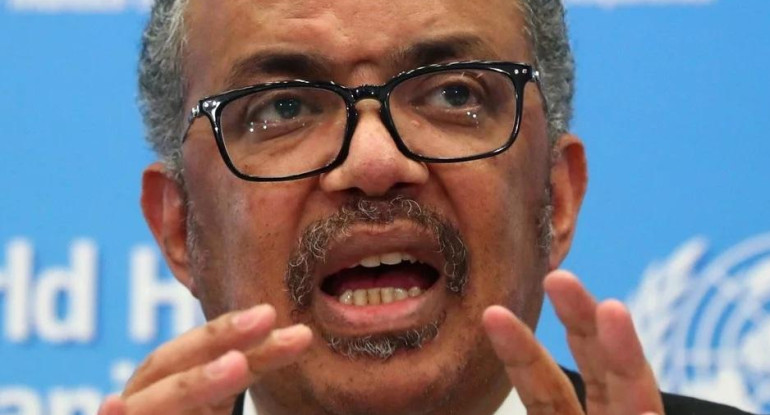 El director general de la OMS, Tedros Adhanom Ghebreyesus, Reuters