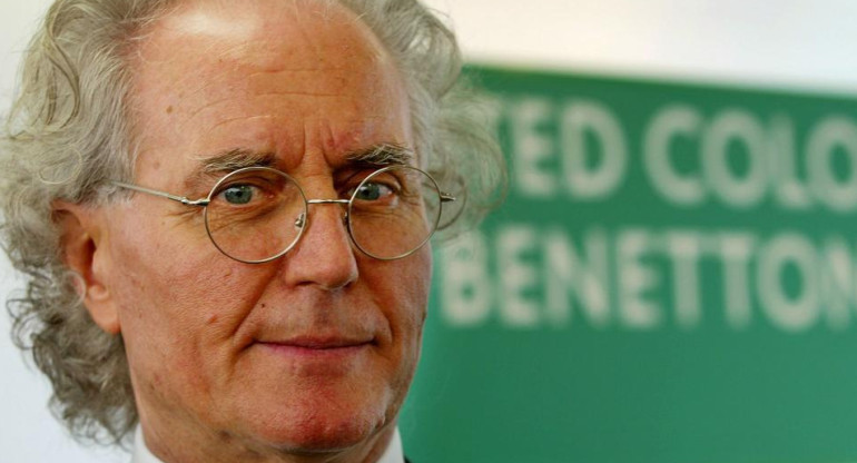 Benetton, empresario italiano