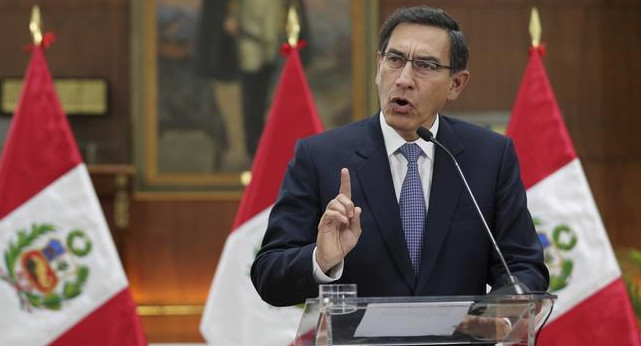 Martín Vizcarra - presidente de Perú