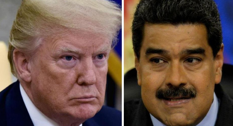 Donald Trump y Nicolás Maduro