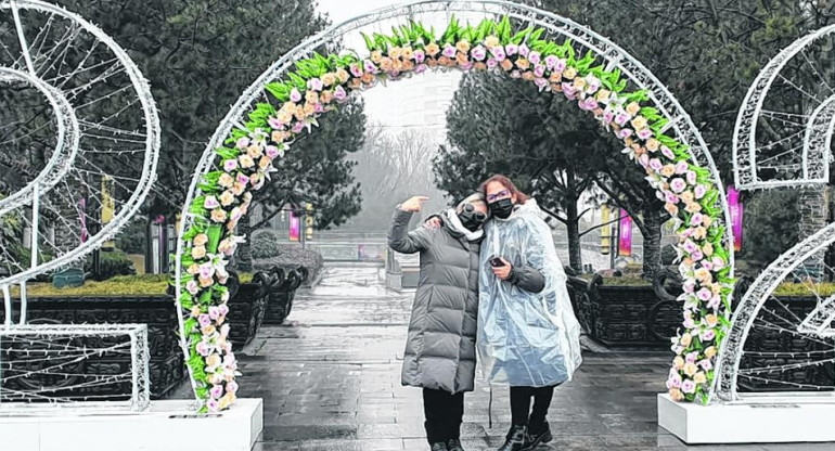 Argentinos en China, coronavirus