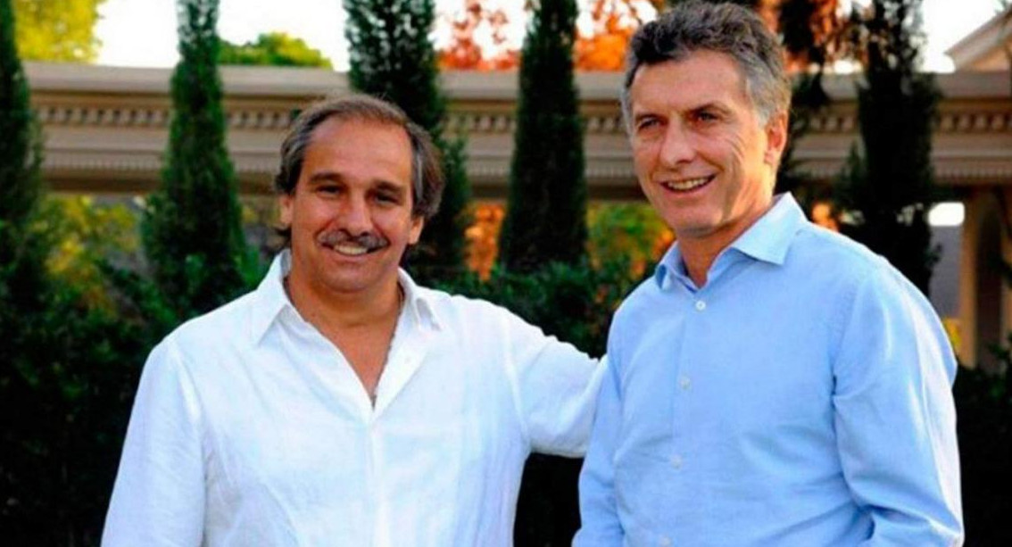 Nicolás Caputo y Mauricio Macri