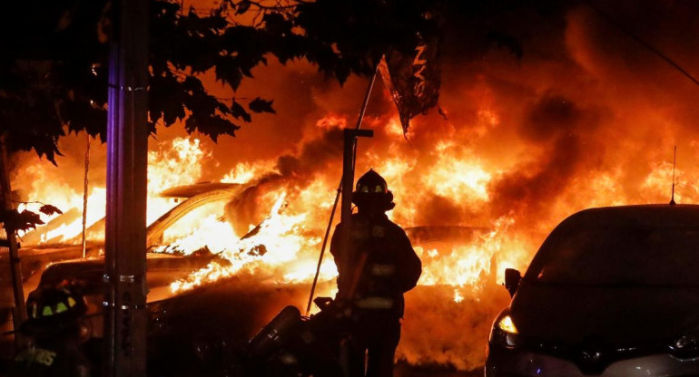 Incidentes en Viña del Mar, Chile, REUTERS