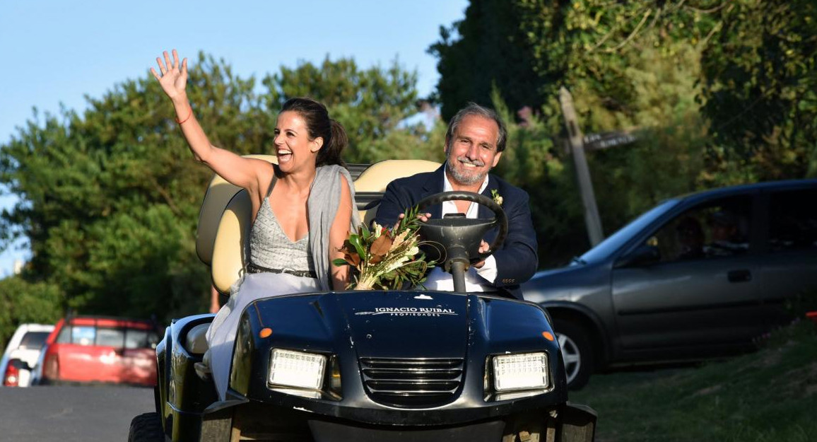 Imágenes de boda de la hija de Nicolás Caputo en Punta del Este