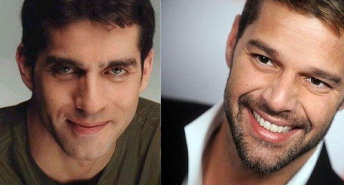 Juan Castro y Ricky Martin