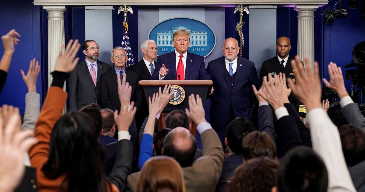 Donald Trump, conferencia de prensa, REUTERS