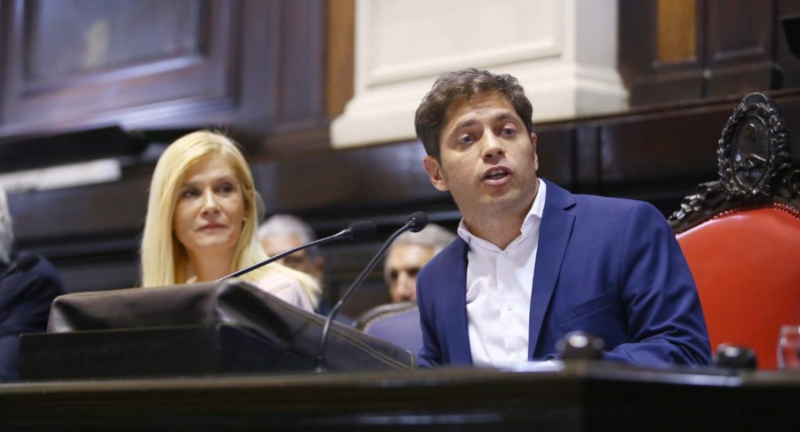 Axel Kicillof en Apertura de sesiones ordinarias en la Provincia de Buenos Aires