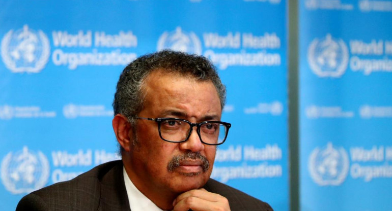 Tedros Adhanom Ghebreyesus, director de la OMS, REUTERS