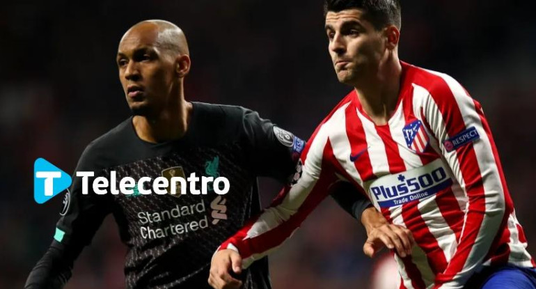 Liverpool vs Atlético Madrid, Champions League, Telecentro 4K