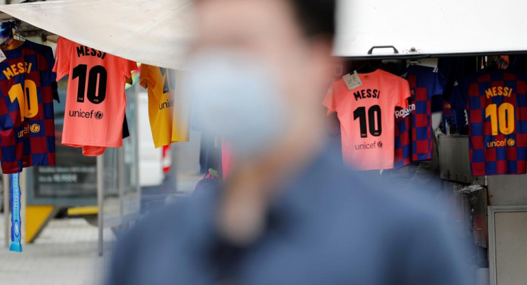 Coronavirus en el Barcelona de Messi, REUTERS