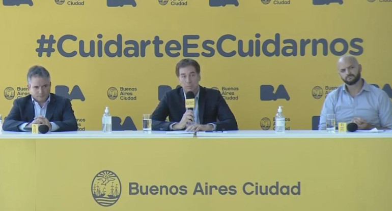 Conferencia de prensa, Ciudad de Buenos Aires