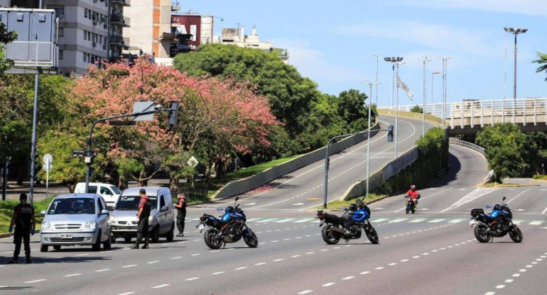 Accesos a Ciudad de Buenos Aires, coronavirus