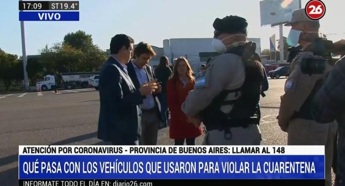 Controles de seguridad en la Panamericana por inicio de Semana Santa, CANAL 26