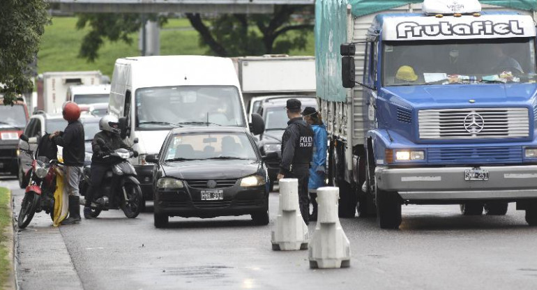 Coronavirus, Argentina, cuarentena, controles en calles, NA