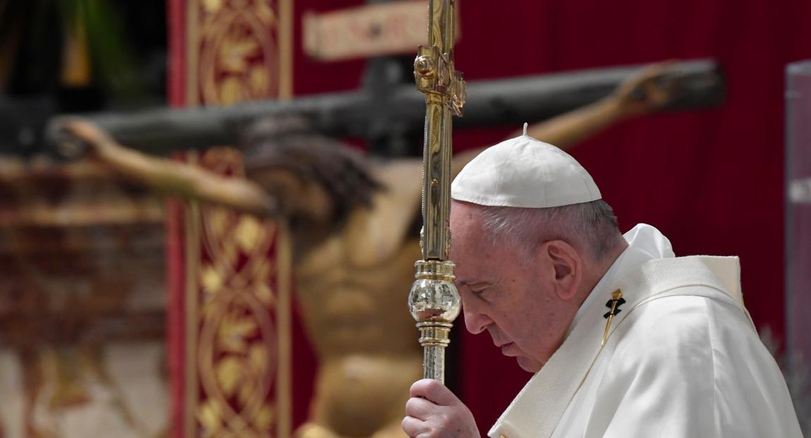 Papa Francisco, misa de Jueves Santo en aislamiento, Vaticano, coronavirus, cuarentena, 9 de abril de 2020